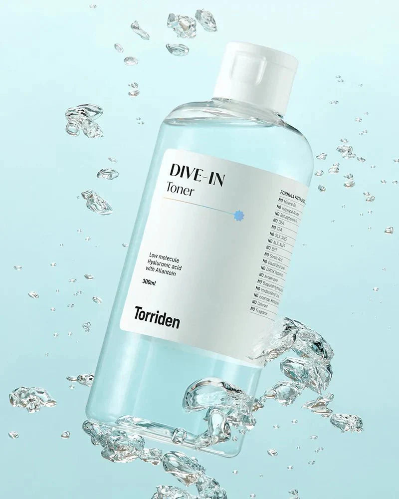 Torriden DIVE-IN Low Molecule Hyaluronic Acid Toner 300ml