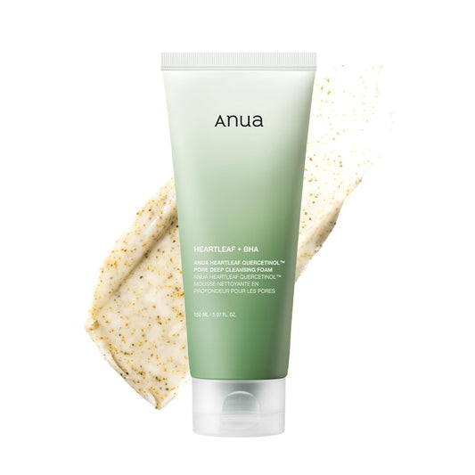 Anua  Heartleaf Quercetinol Pore Deep Cleansing Foam 150ml